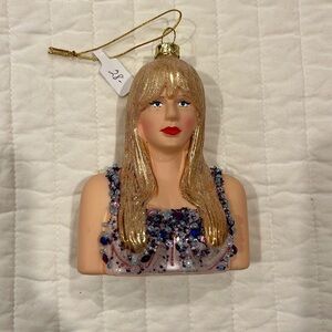 Taylor Swift Eras Tour Glass Ornament